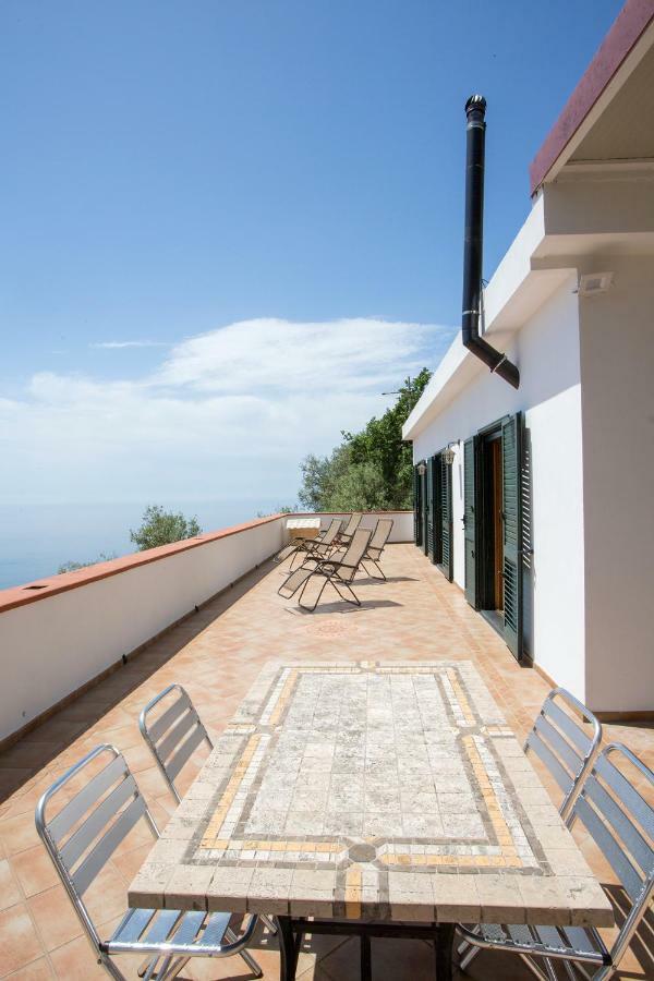 "Casalena" Villa A Furore Amalfi Coast Con Grande Terrazzo E Vista Sul Mare Zewnętrze zdjęcie