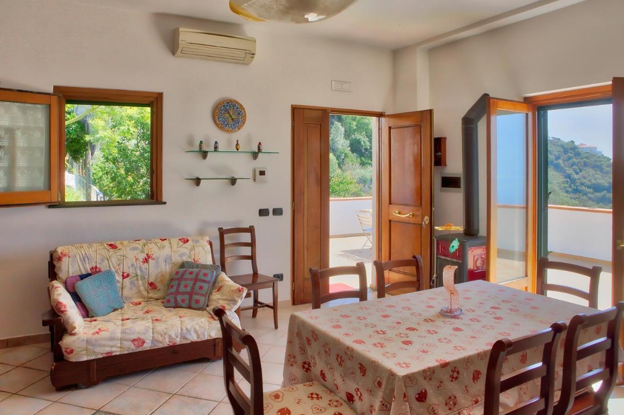 "Casalena" Villa A Furore Amalfi Coast Con Grande Terrazzo E Vista Sul Mare Zewnętrze zdjęcie